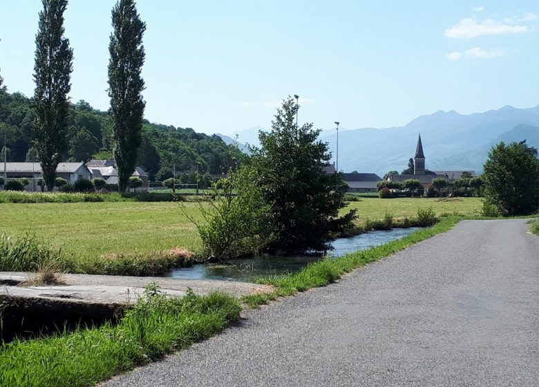 La plaine par les coteaux de Barbazan