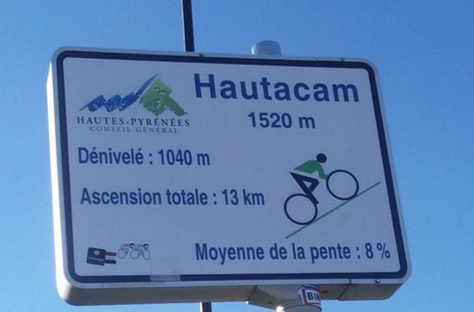 La Montée cycliste du Hautacam