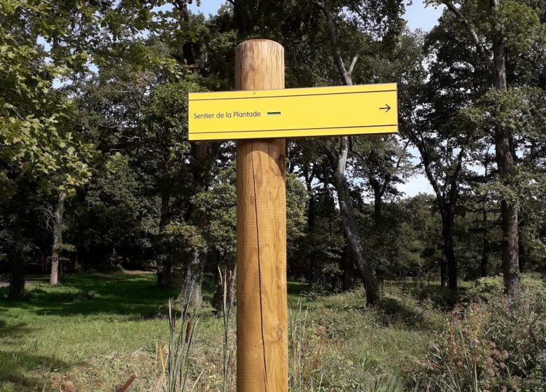 Balade de la Plantade, Sentier d’interprétation