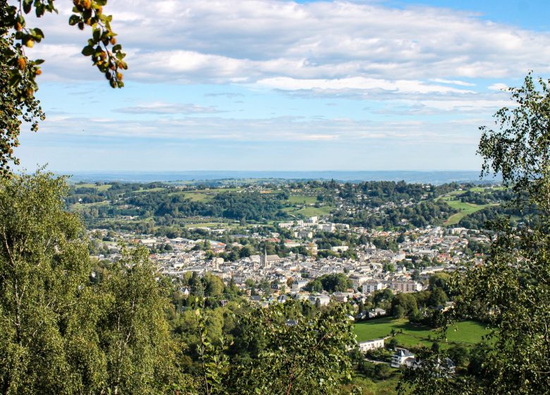 La vierge du Bédat par le mini-golf et le sentier Michon